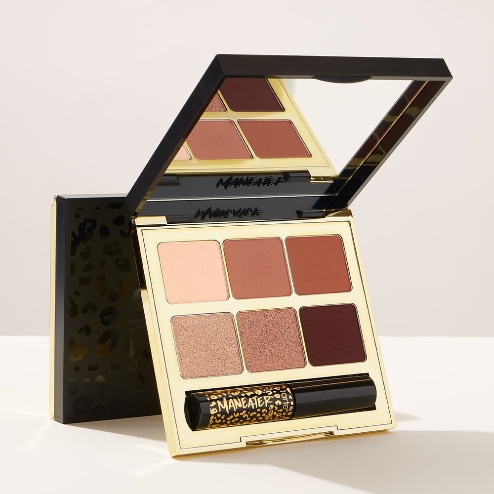 Tarte Maneater Vanity Palette 6 Eyeshadows / Black Mascara  (NEW NO BOX)